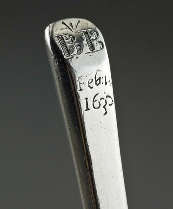 Rare Charles I Slip Top Spoon - Daniel Cary